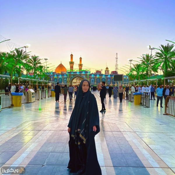 حضور دکتر سهیلا سامی جراح و نخبه ایرانی در کربلا